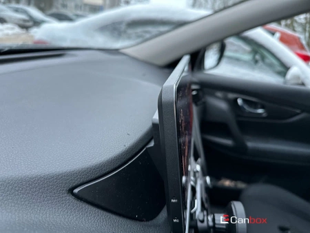 Штатная магнитола Nissan Qashqai 2, X-Trail (T32) 2013-2022 (для авто с 1 камерой, без NAVI, без кругового обзора) 10.25 дюйма Canbox PRO-Line 4314-3109 на Android 13 (4G-SIM, 8/256, DSP, QLed) Audi Style