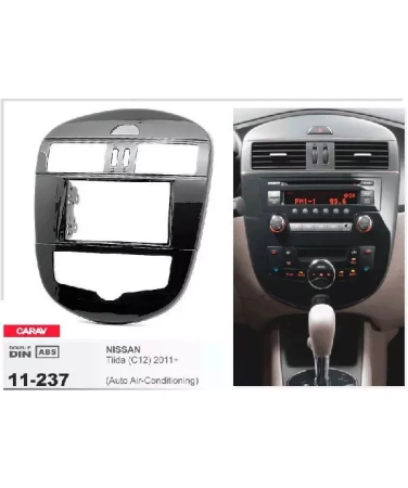 Переходная рамка CARAV 11-237 NISSAN Tiida (C12) / Pulsar (2011-2014+) только для а/м с климат-контролем