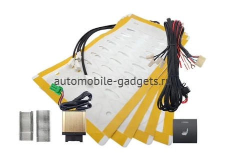 Комплект подогрева двух сидений 1 кнопка для Toyota 2018+ Ksize ZG9 Тип2