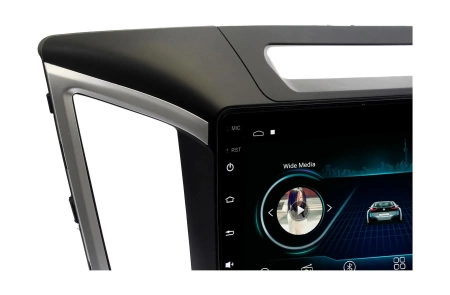 Штатная магнитола Hyundai IX25, Creta 2019 - 2021 Wide Media LC1059MN-1/16 для авто с камерой