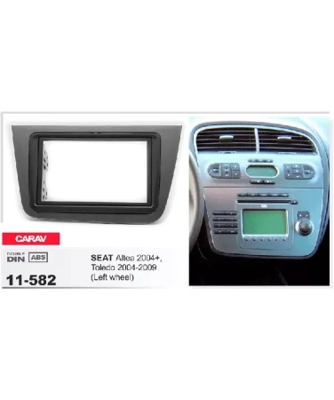 Переходная рамка CARAV 11-582 SEAT Altea 2004-2015 / Toledo 2004-2009 / только для а/м с рулем слева