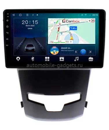 SsangYong Actyon 2, Korando 3 2013-2024 Canbox L-Line 4169-9183 на Android 10 (4G-SIM, 2/32, TS18, DSP, QLed)