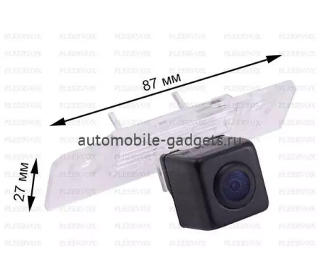 CCD штатная камера заднего вида Pleervox PLV-AVG-F03 для Ford Fusion