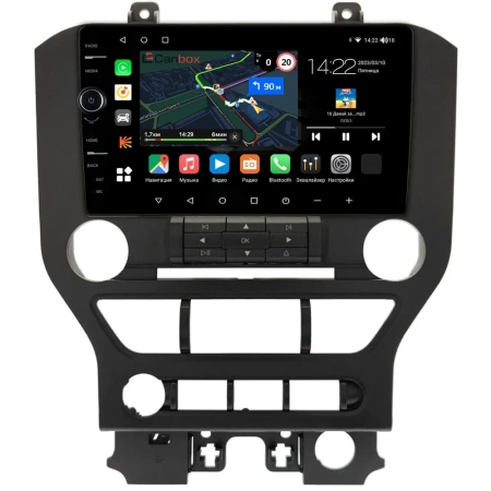 Ford Mustang 6 2014-2023 (Тип B) Canbox M-Line 7840-9-5059 на Android 10 (4G-SIM, 2/32, DSP, QLed)