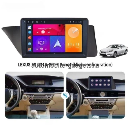 CarMedia SF-9802-Q (крутилки) штатная магнитола для Lexus ES 2012-2018 high на Android 12 c 6GB, DSP, 4G