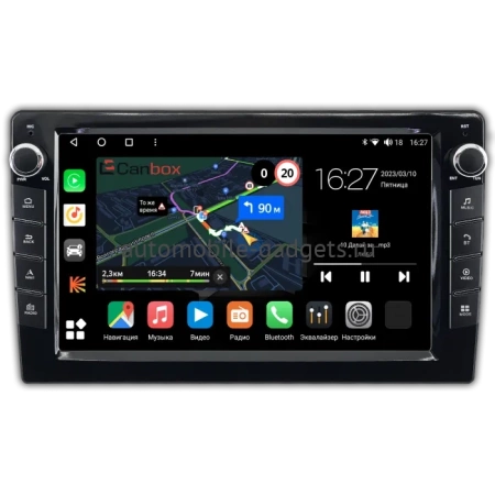 Canbox M-Line 7825 (глянцевая) 9 дюймов на Android 10 (4G-SIM, 2/32, DSP, QLed) С крутилками
