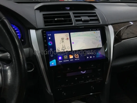 Штатное головное устройство Teyes CC3 360 6/128 10 дюймов RM-1027 для Toyota Camry XV55 2014-2018 (для авто с камерой, JBL) на Android 10 (4G-SIM, DSP, QLed)