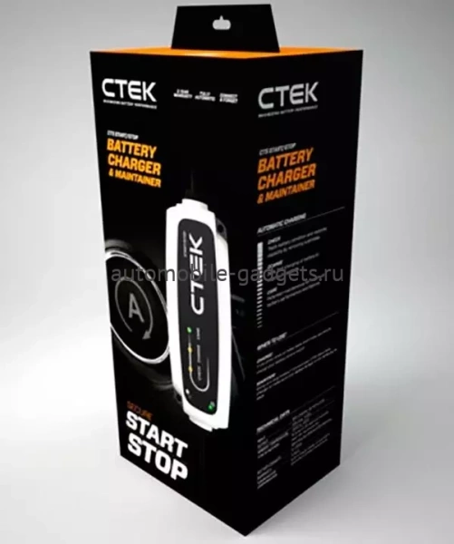 CTEK CT5 START STOP Зарядное устройство для EFB аккумуляторов и AGM батарей автомобилей с системой СТАРТ СТОП