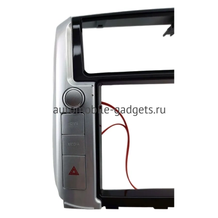 Штатная магнитола Canbox EVO 5810-9-0138 для Toyota Land Cruiser Prado 150 2009-2013 (для авто с 360, Navi и JBL Synthesis, глянцевая) на Android 14 (4G-SIM, 4/64, DSP, QLed, AI, 360)