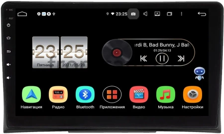 Штатная магнитола Volkswagen Multivan T5 2003-2015 Canbox PX409-VW074N на Android 10 (4/32, DSP, IPS)
