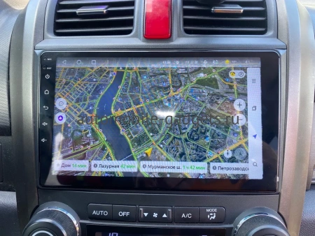 Штатная магнитола Honda CR-V 3 2006-2012 Canbox EVO 5811-9008 на Android 14 (4G-SIM, 6/128, DSP, QLed, AI, 360)