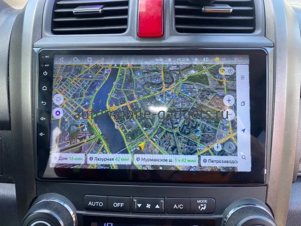 Штатная магнитола Honda CR-V 3 2006-2012 Canbox EVO 5811-9008 на Android 14 (4G-SIM, 6/128, DSP, QLed, AI, 360)