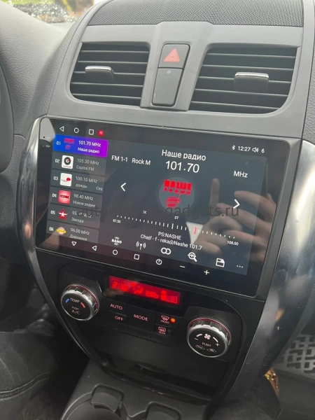 Carmedia OL-9625-MKD-9509-2K-12512-D7 штатная магнитола для Suzuki SX4, Fiat Sedici (2006-2014) на Android 13 c 12GB, DSP, 4G