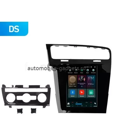 Штатное головное устройство Volkswagen Golf 7 2012-2022 Canbox H-Line (Tesla style) 9.7 дюймов 4/64 5623-1312-2 на Android 10 (4G-SIM, DSP, QLed)