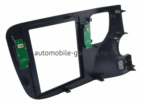 Штатное головное устройство Mitsubishi Outlander 3 2012-2024 Canbox M-Line (Tesla style) 9.7 дюймов 2/32 5620-1312-58 на Android 10 (4G-SIM, DSP, QLed)