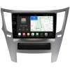 Штатная магнитола Subaru Legacy 5, Outback 4 2009-2014 (серая, левый руль) Canbox PRO-Line 7874-9051 на Android 13 (4G-SIM, 6/128, DSP, QLed)