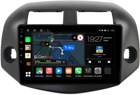 Штатная магнитола Toyota RAV4 3 (XA30) 2005-2016 Canbox M-Line 4543-1001 на Android 10 (4G-SIM, 2/32, DSP, QLed)