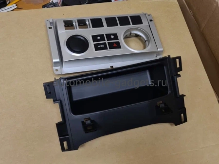 Carmedia ZF-1805-Q6 ("Тесла-Стиль") магнитола 13,6" для Toyota LC Prado 2017+ на Android 11, 8/128GB, DSP, 4G