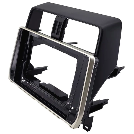 Штатная магнитола Toyota Land Cruiser Prado 150 2017-2024 (серебряная) Canbox GT10-1058 2/32 на Android 10 (для авто с 4 камерами) (IPS, DSP, CarPlay)