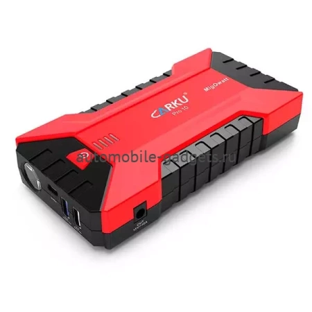 CARKU PRO-10 Пуско-зарядное устройство 13000 мА.ч (48.1 Вт.ч) CARKU PRO-10 Пуско-зарядное устройство 13000 мА.ч (48.1 Вт.ч)