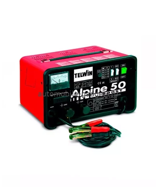Telwin Alpine 50 Boost - зарядное устройство для аккумуляторов со свободным электролитом