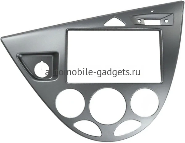 Магнитола в штатное место 2 din Ford Focus 1998-2005 (серебро) Canbox M-Line 9863-RP-11-549-239 на Android 10 (4G-SIM, 2/32, DSP)