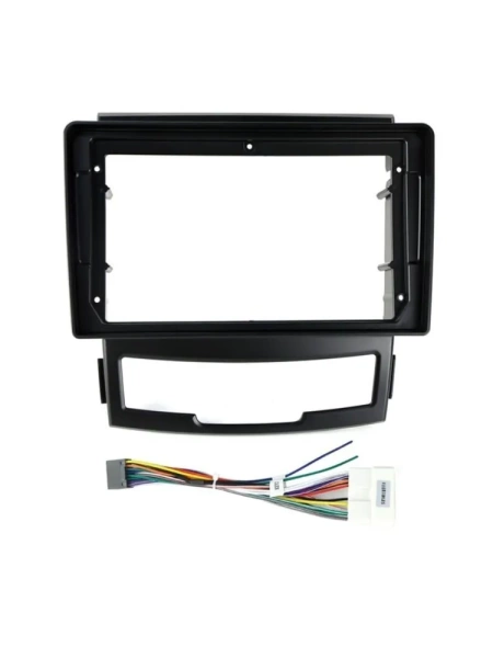 Штатная магнитола SsangYong Actyon 2, Korando 3 2010-2013 Canbox EVO 2K 5815-9184 на Android 14 (4G-SIM, 6/128, DSP, QLed, AI, 360)