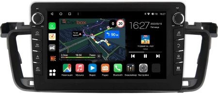 Штатная магнитола Canbox M-Line 7831-9-271 для Peugeot 508 2011-2018 на Android 10 (4G-SIM, 2/32, DSP, IPS) С крутилками