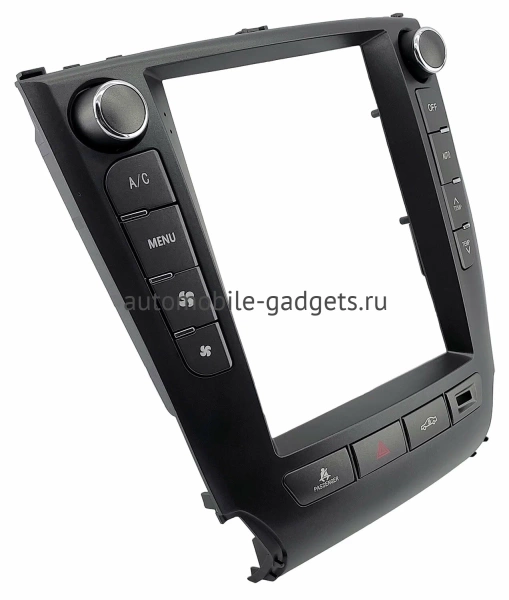 Штатное головное устройство Lexus IS 2 2005-2012 (для авто без NAVI) Canbox M-Line (Tesla style) 9.7 дюймов 2/32 5620-1312-145 на Android 10 (4G-SIM, DSP, QLed)