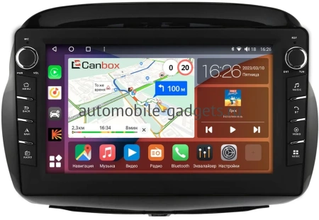Штатная магнитола Honda Edix, FR-V 2004-2009 Canbox H-Line 7836-10-0211 на Android 10 (4G-SIM, 4/32, DSP, QLed) С крутилками