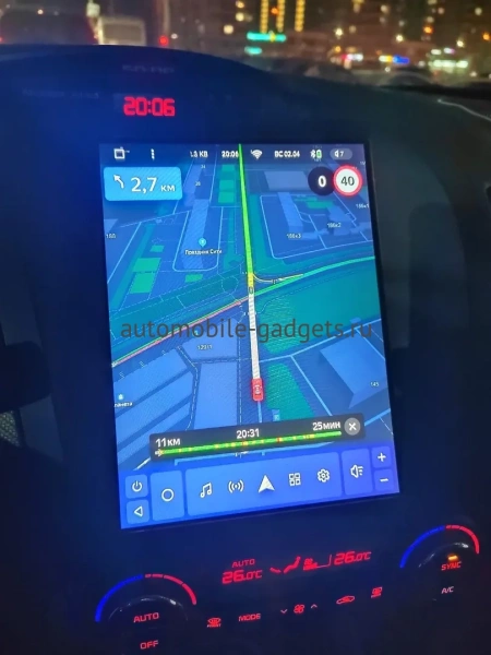 Штатное головное устройство Kia Cerato 3 2013-2020 (седан) Canbox M-Line (Tesla style) 9.7 дюймов 2/32 5620-1312-30 на Android 10 (4G-SIM, DSP, QLed)