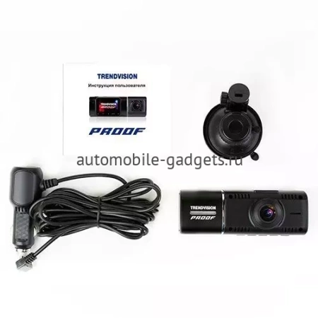 TrendVision Proof Pro Видеорегистратор с 2-мя камерами