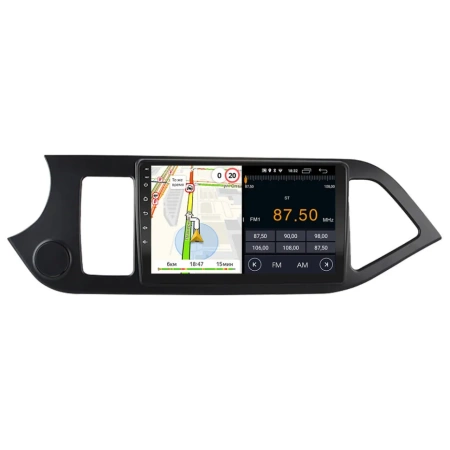 Магнитола для KIA Picanto 2 2011-2017 Parafar на Андроид 14.0 PF411LUX1THD