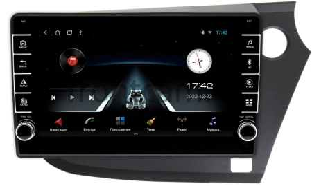 Штатная магнитола Canbox BGT9-304 для Honda Insight 2 2009-2014 (правый руль) на Android 10 (IPS, DSP, CarPlay)