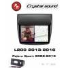 Автомагнитола RedPower 85038BC для Mitsubishi L200 (09.2013-02.2016), Pajero Sport (08.2008-09.2013) с рамкой под Б/К
