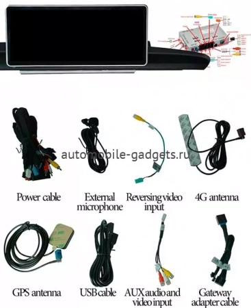 Carmedia HL-1019 Штатный монитор 10.25" для Audi A6 (C7) 2011-2018 на Android 11 c 8GB, 4G