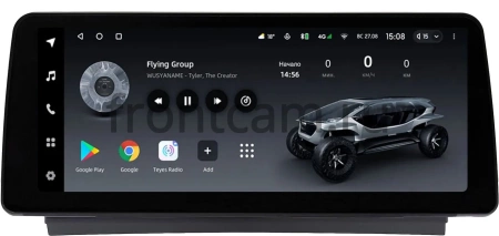 Штатная магнитола Land Rover Discovery Sport 2014-2019 12.3 дюйма Teyes LUX ONE (Round Corner) 4/32 RM-1228 на Android 10 (4G-SIM, 4/32, DSP, QLed) Mercedes Style
