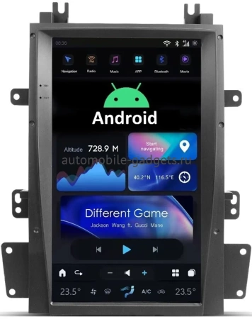 Carmedia NH-C1303 ("Тесла-стиль") Cadillac Escalade 3 2006-2014, SLS, STS 2007-2011 на Android 13 с 8GB, DSP, Carplay