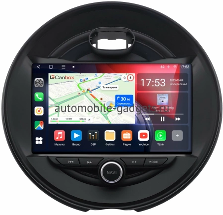 Mini Cabrio, Clubman, Countryman, Hatch 2013-2024 Canbox L-Line 4167-9133 на Android 10 (4G-SIM, 3/32, TS18, DSP, QLed)