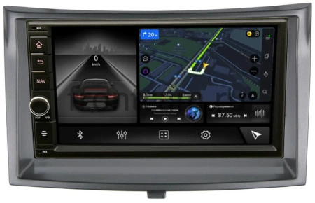 Магнитола в штатное место 2 din Subaru Legacy V, Outback IV 2009-2014 Canbox 2/32 на Android 10 (GT7-RP-SBLGB-124) (IPS, DSP, CarPlay)