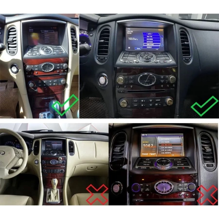 Infiniti QX50 2013-2017, EX25 (J50), EX35 (J50), EX37 (J50) 2007-2013 (Тип B, для авто с кнопкой TEL) Canbox BGT9-1094 2/32 на Android 10 (IPS, DSP, CarPlay)