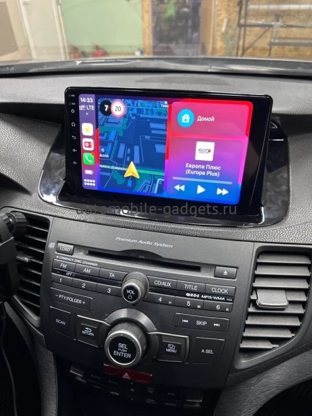 Штатная магнитола Canbox M-Line 4544-9-1359 для Honda Accord 8 2007-2015 на Android 10 (4G-SIM, 2/32, DSP, QLed)