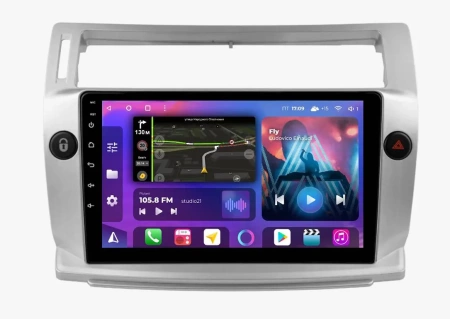 FarCar S500 (TM3036M) штатная магнитола для Citroen C4 2004-2011 на Android 12 c 2Gb, DSP, 4G