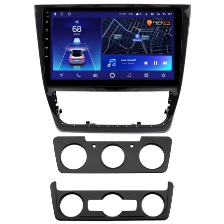 Штатное головное устройство Skoda Yeti 2009-2018 (глянцевая) Teyes CC2 PLUS 6/128 10 дюймов RM-10-2065 на Android 10 (4G-SIM, DSP, QLed)