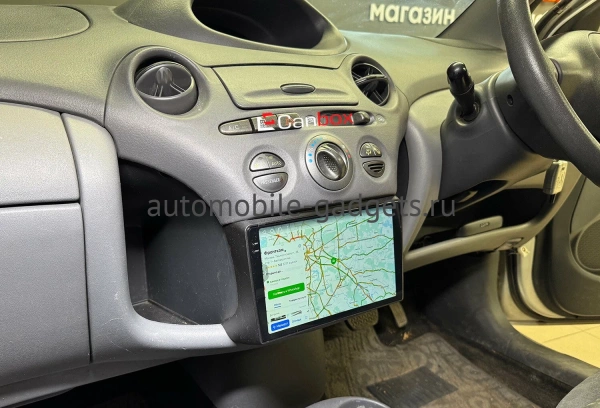 Штатная магнитола Canbox EVO 2K 5833-9294 для Toyota Vitz (P10) 1999-2005 на Android 14 (4G-SIM, 16/512, DSP, QLed, AI, 360)