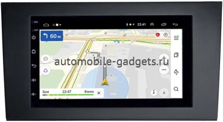 Магнитола в штатное место 2 din Audi A4 (B6/B7), S4 (B6), S4 (B7), RS4 (B7) (2000-2009) OEM на Android 10 (RK7-RP-AD4WD-161) (173х98)