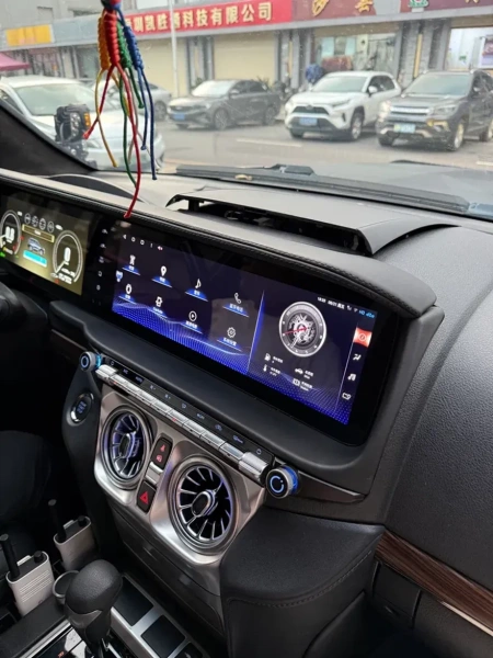 Kuberg ZH-221 магнитола для Toyota LC 200 2015-2021 (высокие комплектации) на Android 13 c 8GB, DSP, 4G