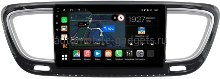 Chrysler Grand Voyager 6 2019-2024 (глянцевая) Canbox M-Line 4544-9-2210 на Android 10 (4G-SIM, 2/32, DSP, QLed)