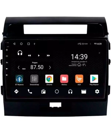 NaviPilot DROID10 PRO штатная магнитола для Toyota LC 200 2007-2015 на Android 10 с 4Gb, DSP, 4G
