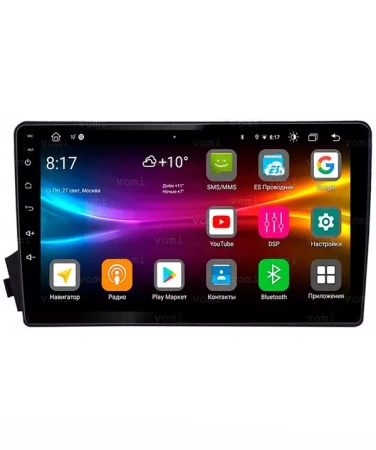 Vomi ZX529R9-9863-LTE штатная магнитола для SsangYong Kyron, Actyon Sports, Actyon 2005+ на Android 10 с 2GB, DSP, 4G